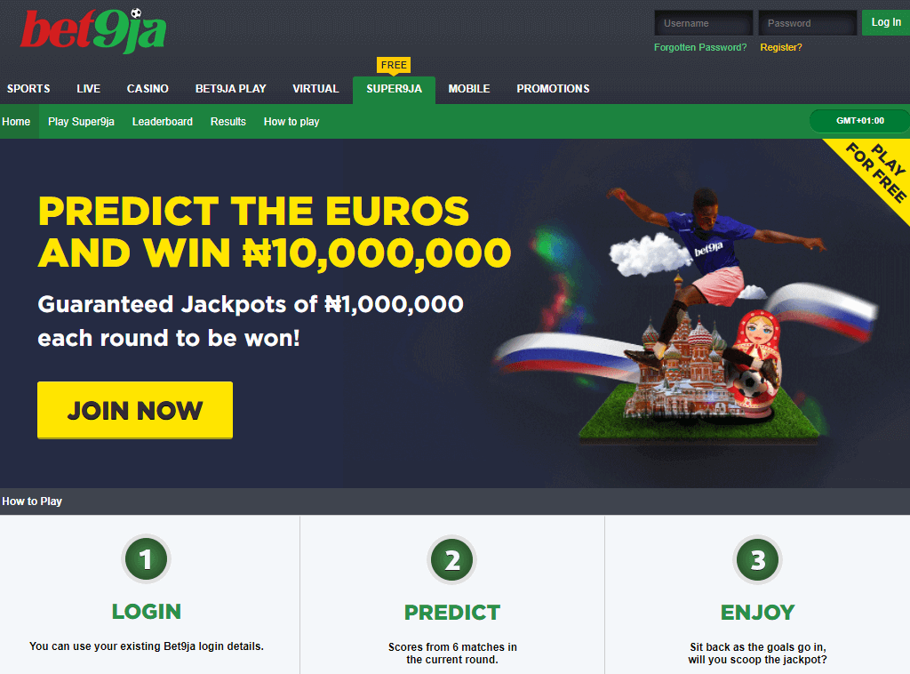 Bet9ja - Predict the Euros and Win NGN 10,000,000