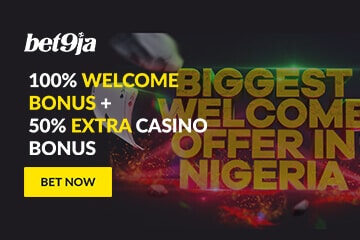 Bet9ja - The best welcome bonus in Nigeria