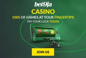 Casino Bet9ja - 100s of games at your fingerprints