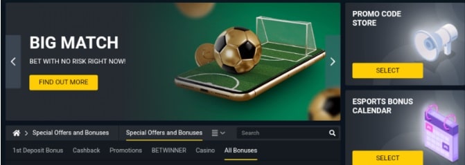 How to start With Code Promo Betwinner in 2021