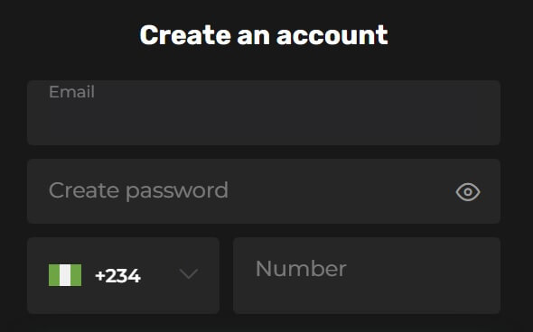 N1bet Account Registration