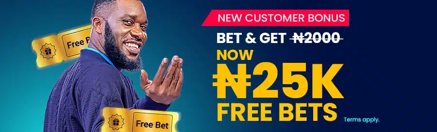 BetKing Bonus - Bet and Get 25,000 Naira in Free bets
